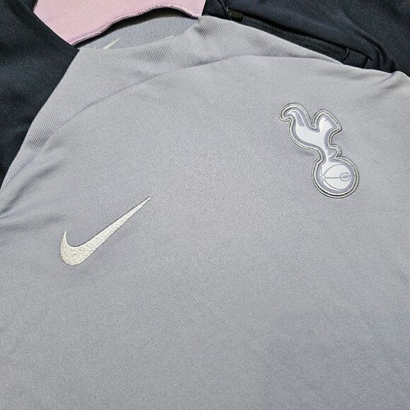 Nike Tottenham Hotspur Dri-Fit Soccer Jacket Crew Neck Zipper Women's XS Blue LE - Picture 7 of 12